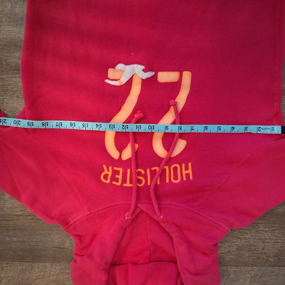 Hollister Women’s Pink Pullover Hoodie Sweater - Picture 7 of 9